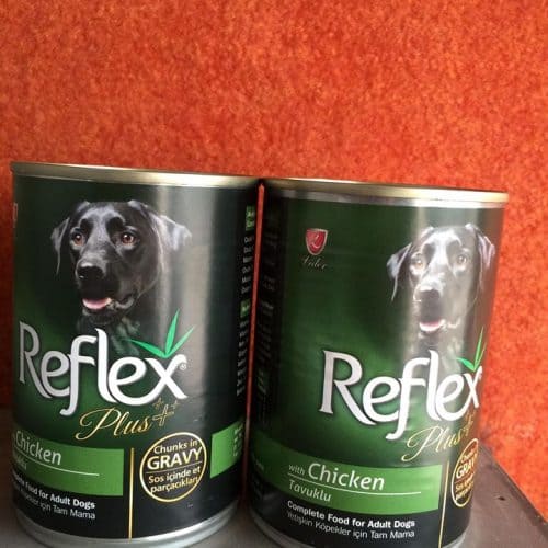 Reflex Plus Dog Food Tin Chicken Pet Outlet